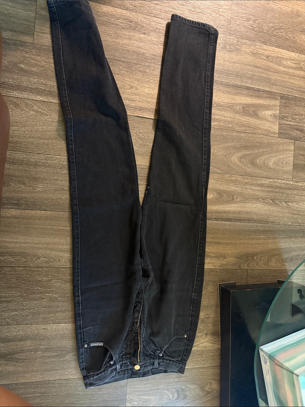 Women's Black Skinny High-Rise Stretch Jeans